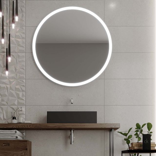 Okruglo ogledalo s LED osvjetljenjem C1 premium