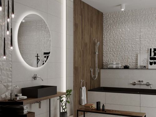 Fürdőszoba tükör LED háttérvilágítással C3